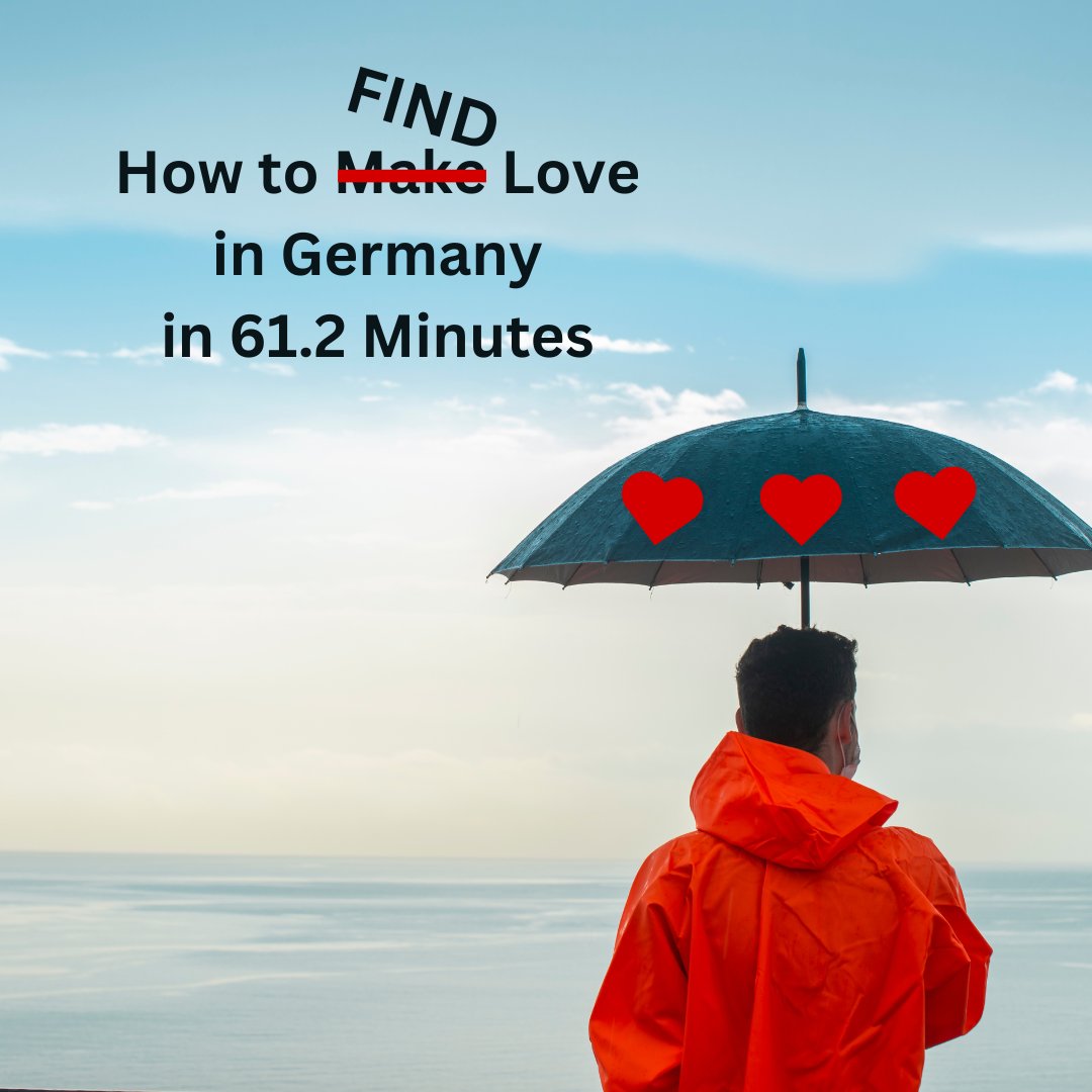 Bad weather planned for tomorrow? No problem! 
Let's make the best of it and laugh together until the sun comes out! Come to the comedy show 'How to Find Live in Germany in 61.2 Minutes'
 
#ComedyShow  #standupComedy #Comedy #munich comedy-club-munich.com/April24