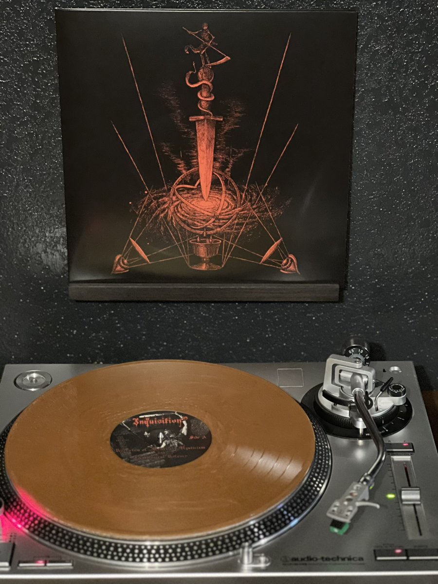 INQUISITION “Veneration of Medieval Mysticism and Cosmological Violence” 2024  #inquisitionband #columbianblackmetal limited edition gold nugget box set 1of500 @agoniarecords #agoniarecords