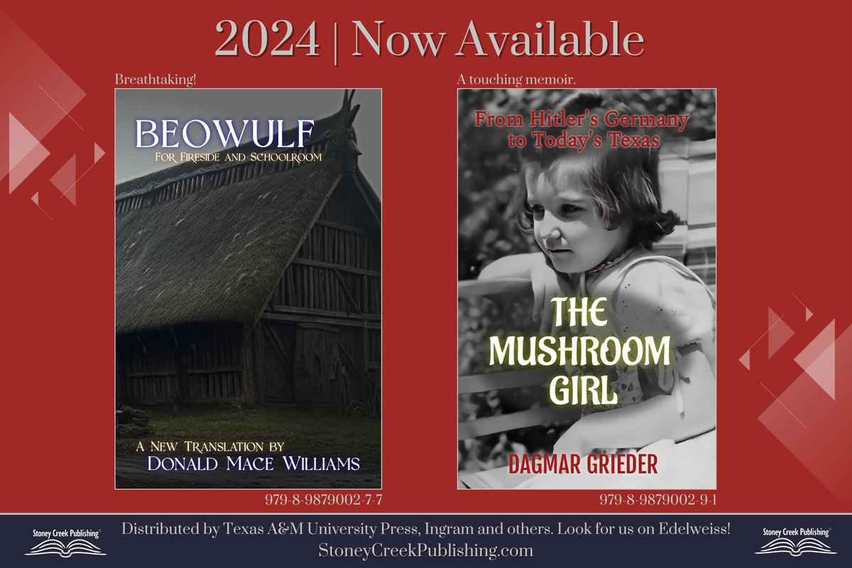 Now Available! Visit our website: StoneyCreekPublishing.com