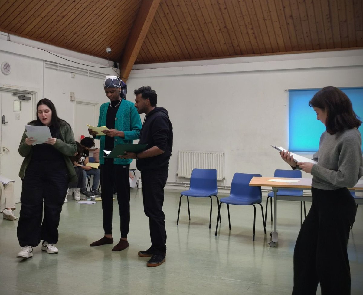 We are very excited to have started working on the beginning stage of our Act 3 End Of Year Production.

Stay tuned to find out what we are working on and how to book your tickets!

#acting
#actors
#AllInActors
#dramatraining
#drama
#dramaschool
#actortraining
