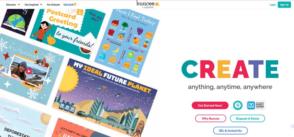 ❇️ Buncee: Buncee's AI helps bring your content to life with interactive elements and dynamic storytelling. Try it: buncee.com