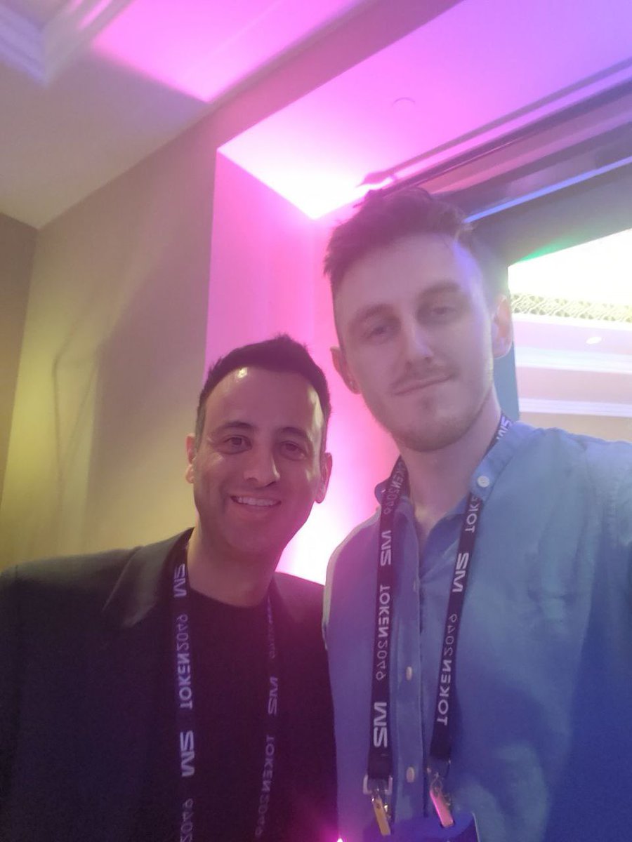 3vo_me's tweet photo. Our COO @Wikist_  is in Dubai right now for @token2049!

We met with @cryptomanran from @crypto_banter!!! https://t.co/LJ8aa6w4v3