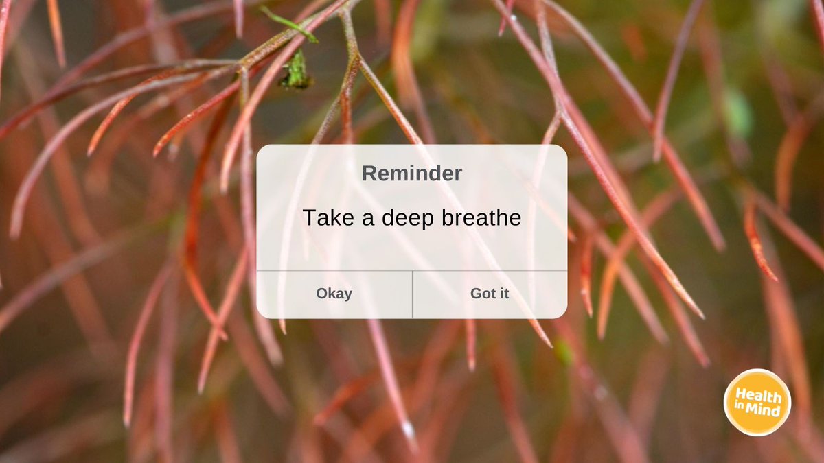 In case things feel a bit much right now, here’s your daily reminder to slow down and take a deep breath. For more tips on mindfulness and meditation: lght.ly/i5028hn