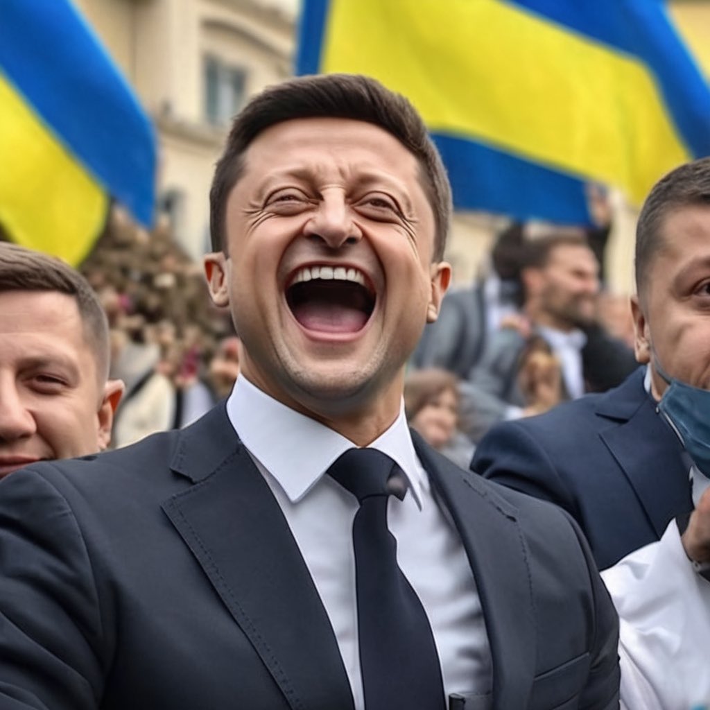 Zelenskyyether's tweet photo. "President @Zelenskyy_Uaa of @Ukraine tirelessly works around the clock, sacrificing his own comfort to defend global freedom. His commitment to safeguarding democracy sets a powerful example for leaders worldwide. #BTCHalving2024 #PolitiFi https://t.co/QlNeHuh3WR