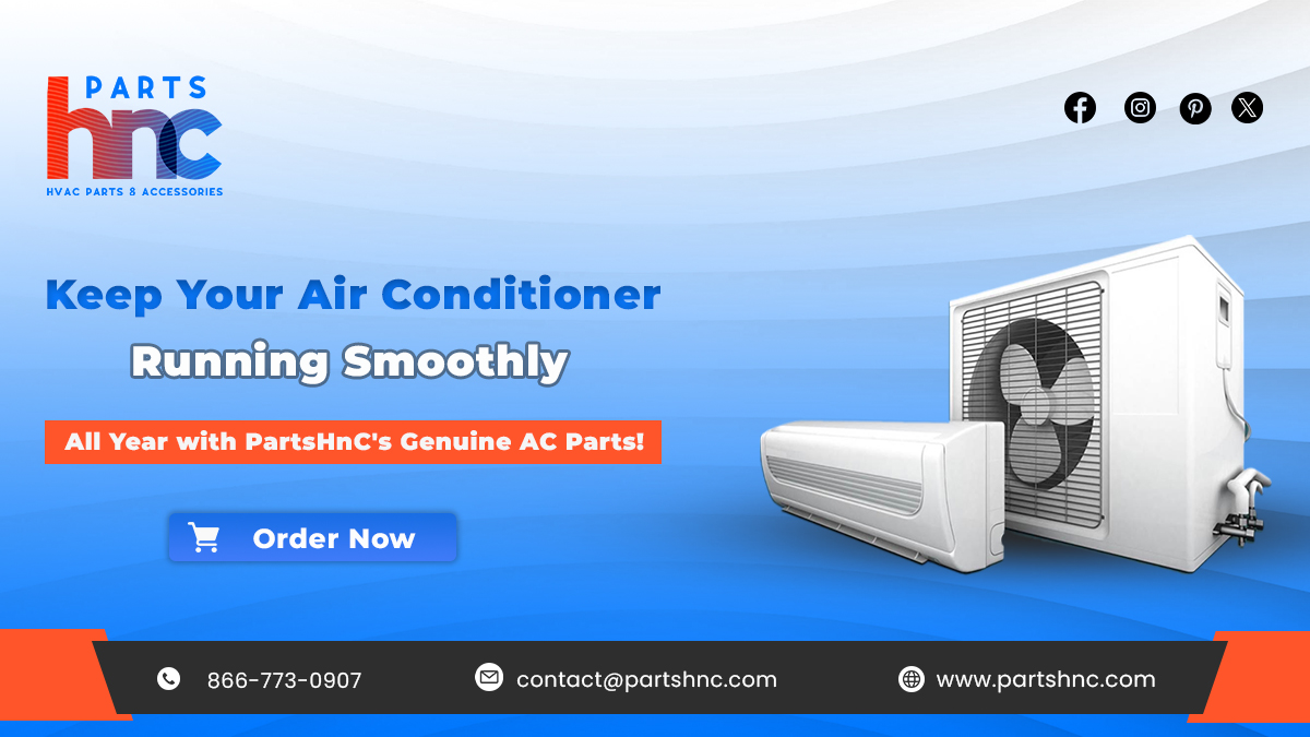 Don't let a broken AC disrupt your comfort  PartsHnC has all the parts you need to get your air conditioner back up and running, fast!  

Order Now: bit.ly/3xIVqQk

#acparts #acrepair #partshnc #blowerwheel #acfilters #circuitboard #hvacparts #hvactechnician!