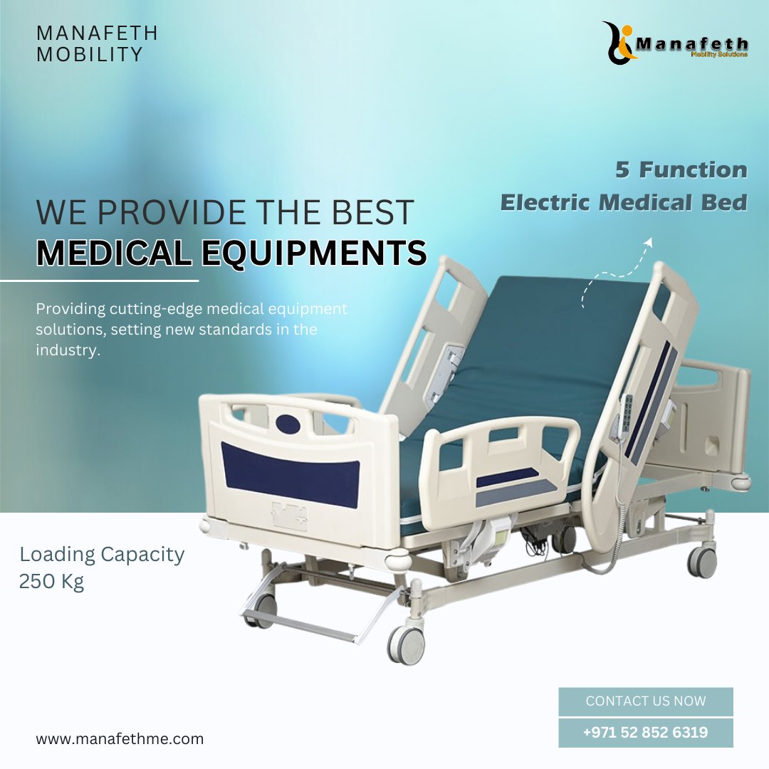 Step into a new era of healthcare excellence with our unrivaled medical equipment solutions.

#HealthcareInnovation #QualityMatters #MedicalEquipments #Medicalbed #hospitalbedindubai