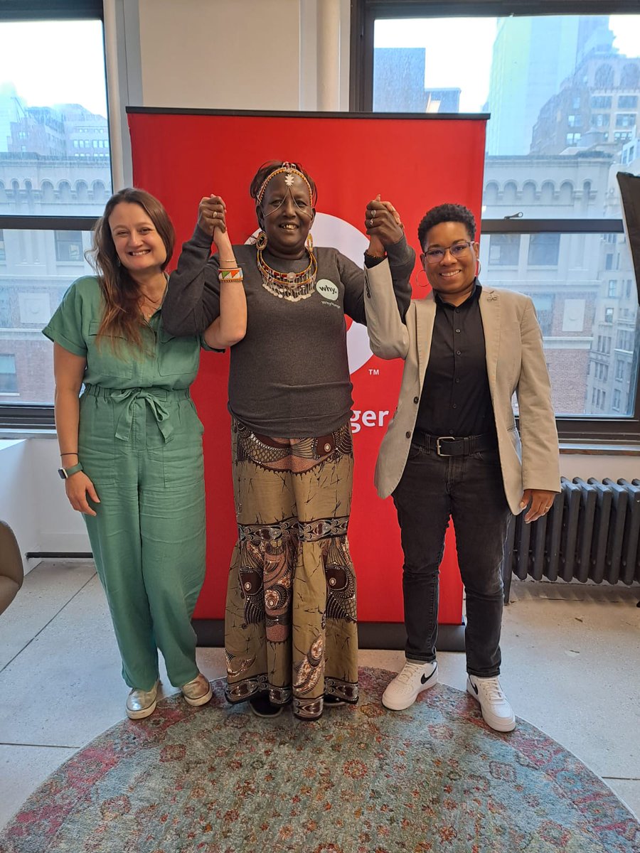 So great catching up with the incredible Christiana Sati Louwa during her visit for the UN Permanent Forum on Indigenous Issues, representing El Molo Forum in Kenya and World Forum of Fisher Peoples (WFFP)! #nonprofits #whyhunger #elmoloforum #wffp