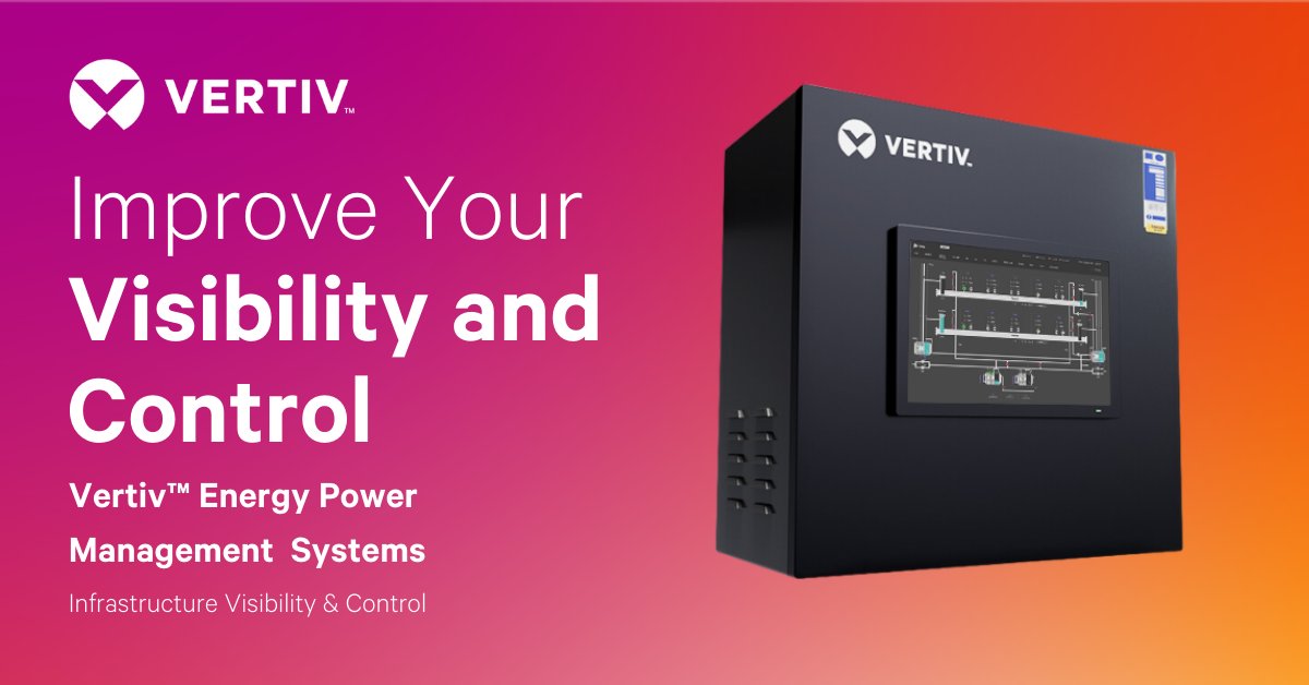 Enhance Your Power Operations with Vertiv™ EPMS! Gain insights, detect power loss, and ensure seamless power supply transitions. 

Elevate your infrastructure's visibility and control. 

Request a demo today! ms.spr.ly/6010Y6m12 

#Vertiv #PowerManagement #Demo