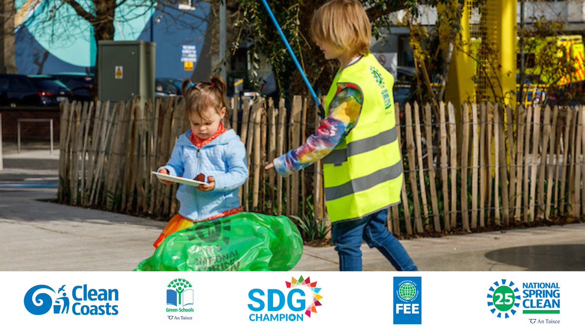 Celebrate Earth Day and @NationalSpringC's big birthday by signing up for a clean up to receive a free clean up kit! 🌍🌿 More information + Registration link: buff.ly/4dfc9uW. #EarthDay #CleanUp #SignUp #RegisterNow @AnTaisce @CleanCoasts