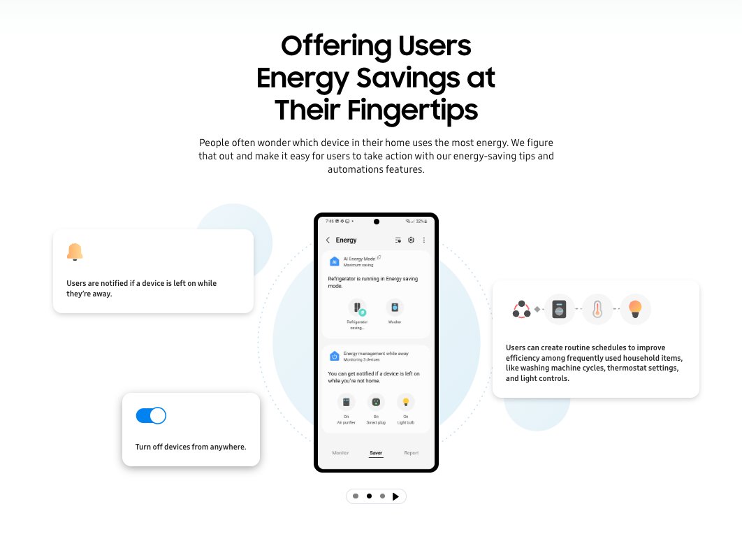 Worried about high energy bills? Enter: #SmartThings Energy. Users can activate AI Energy Mode to set targets and manage consumption, helping them stay within their usage goals. Learn more at partners.smartthings.com/smartthings-en….