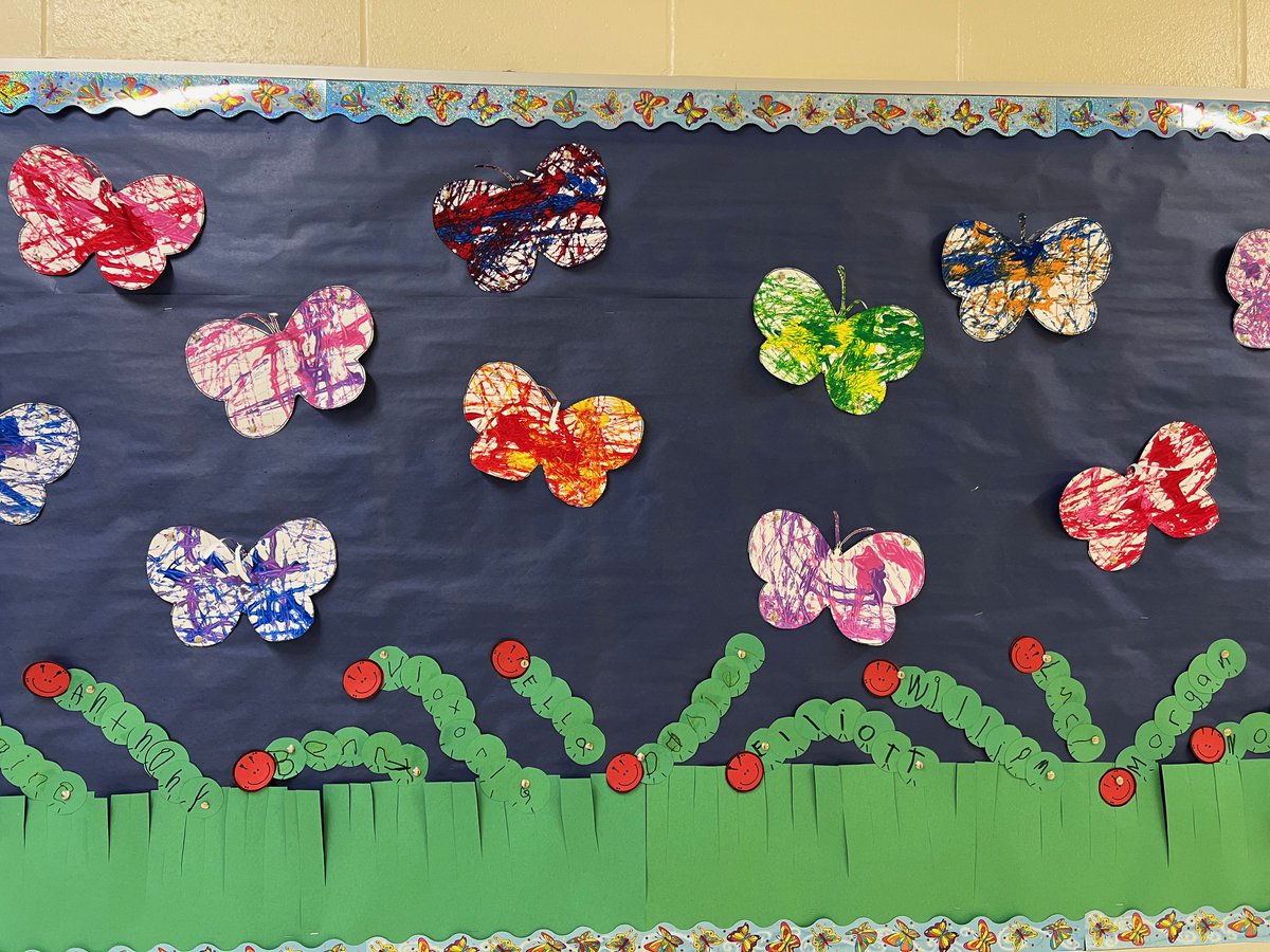 The Art of Meadowbrook! #WelcomeSpring #schoolart #kidart