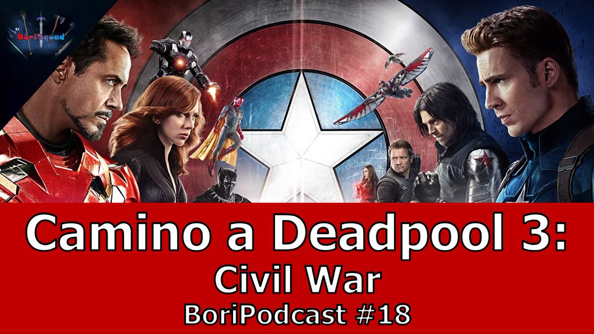 Camino a #Deadpool3: Podcast con Spoilers de #AntMan & #CaptainAmericaCivilWar 👉🏼youtu.be/v0qEIzOoDBs 🔴
.
.
-El BoriKnight⚔️
.
.
#Deadpool #DeadpoolYWolverine #Wolverine #Marvel #MarvelStudios #MCU #Avengers #CaptainAmerica #IronMan #CivilWar #AntMan