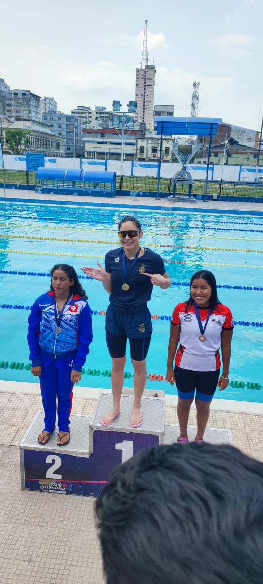 ClubCoello's tweet photo. Leilan Guachi medalla de bronce 🥉 en los 100 mariposa categoría 18 y Mayores, durante el X Campeonato Nacional Ricardo Planas de la @FedNatacionEc https://t.co/hk2grdFkLh