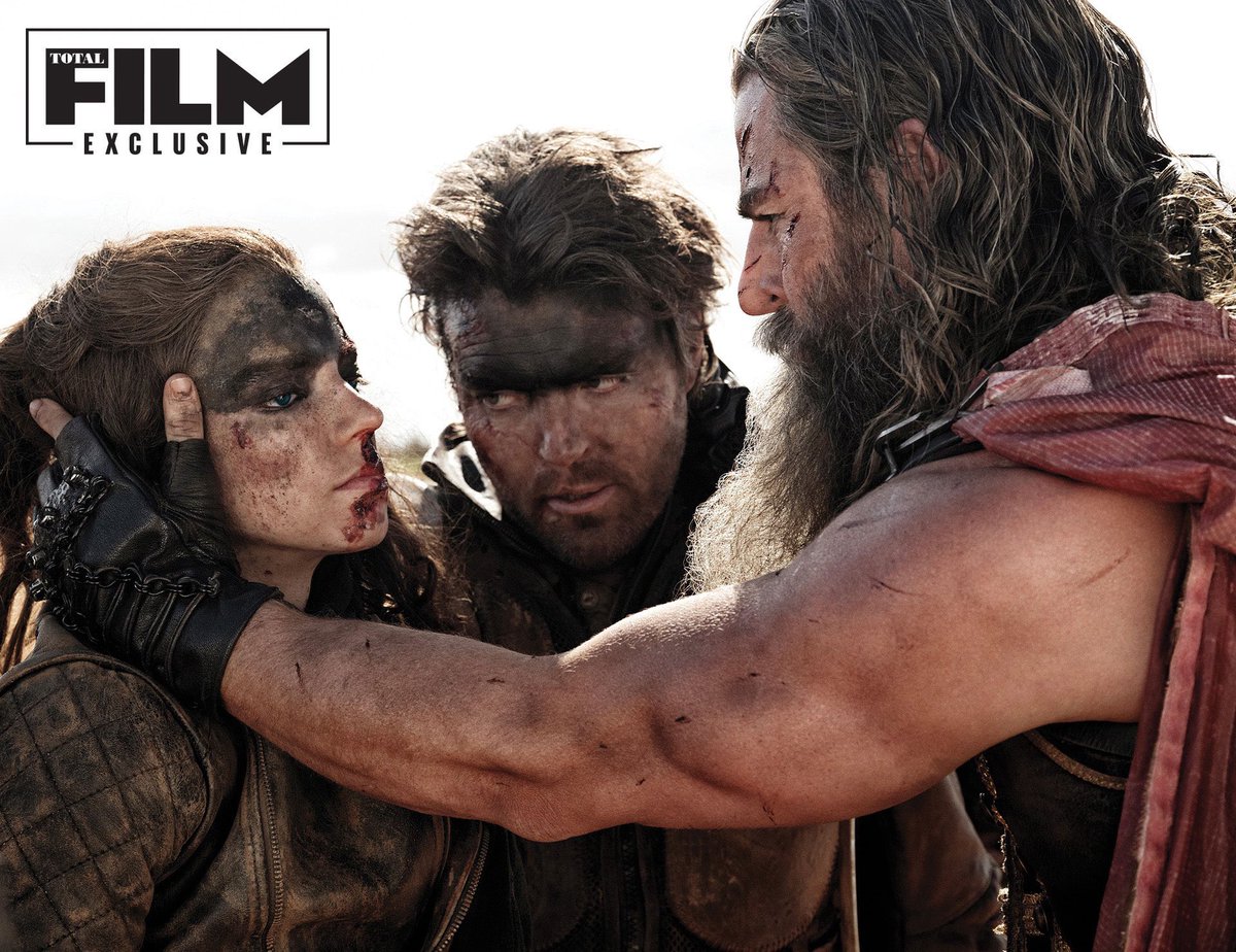 A new look at Anya Taylor-Joy and Chris Hemsworth in FURIOSA has been released (via @totalfilm)