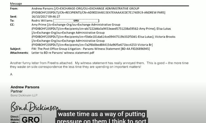 #PostOfficeScandal🔥There it is in black and white the High Court Case GLO was an outright war. The @PostOffice strategy under the 'likely' guidance of @biztradegovuk was to 'try force the Claimants into a collective where they will either abandon the claims or seek a reasonable…