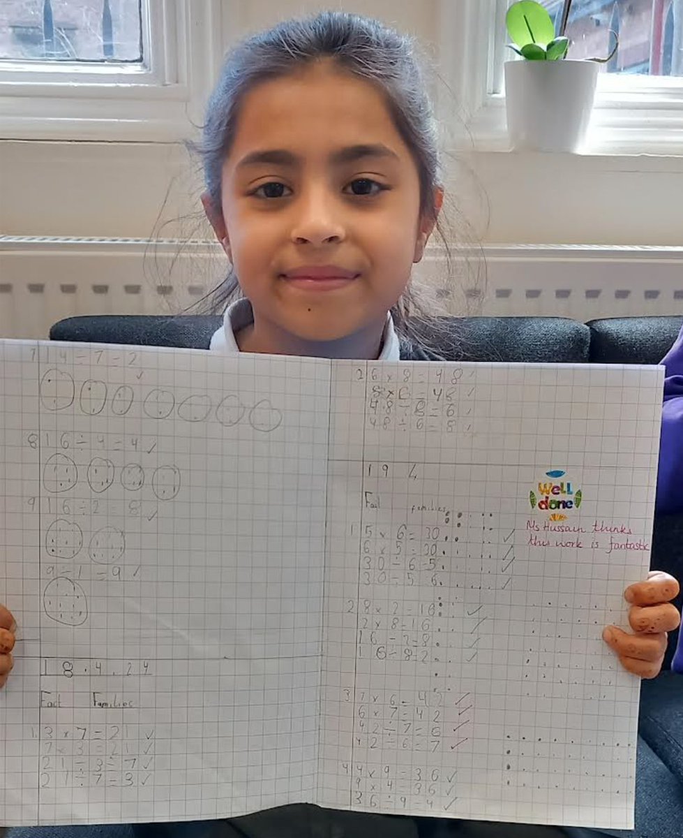 Ladypool_Prim's tweet photo. Mrs Hussain was incredibly proud of the maths in 2CS! 🥳🌟👏. Children have been busy learning their number facts and are eager to share their knowledge. Keep up the hard work🌟🌟#RespectGrowExcel
#masteringmaths https://t.co/BwpasF68bZ