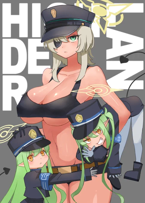 ハイランダー一家 #ブルアカ 