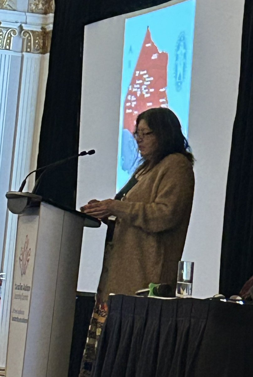 Learning from Deputy Grant Chief Anna Betty   Achneepineskum  of the Nishnawbe Aski Nation about the profound needs of the autistic community in NAN territory @AllianceAutism #CALS2024