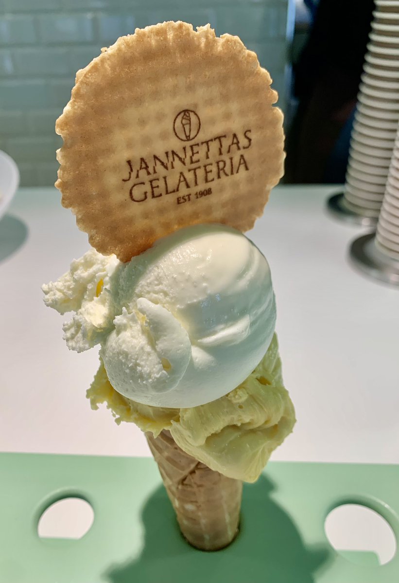 Honest - it’s only my second of the week! 😎 @JannettasGelato