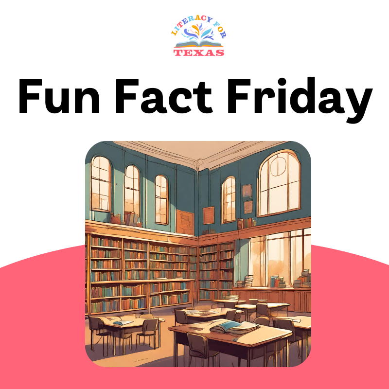 Did you know that 92% of students say that the school library helps them learn new things (AlA)? Librarians make a huge difference! 🎉 So, let's celebrate with a trivia challenge! Share a fun fact about your school library in the comments below. #txlibrarian #txlibraries #tlchat