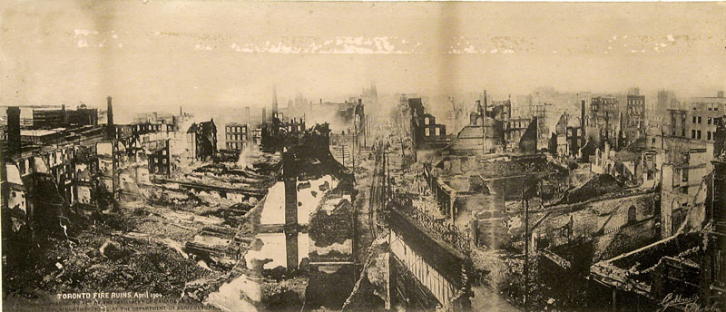 The Great Fire of 1904. bit.ly/3tzeUjh #OTD #TOHistory