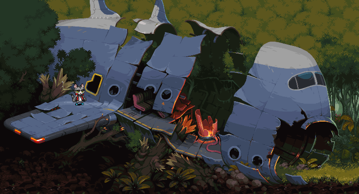 an old stuff for <a href="/CatboyGame/">Pixelpogo</a> 
#pixel #pixelart #gamedev