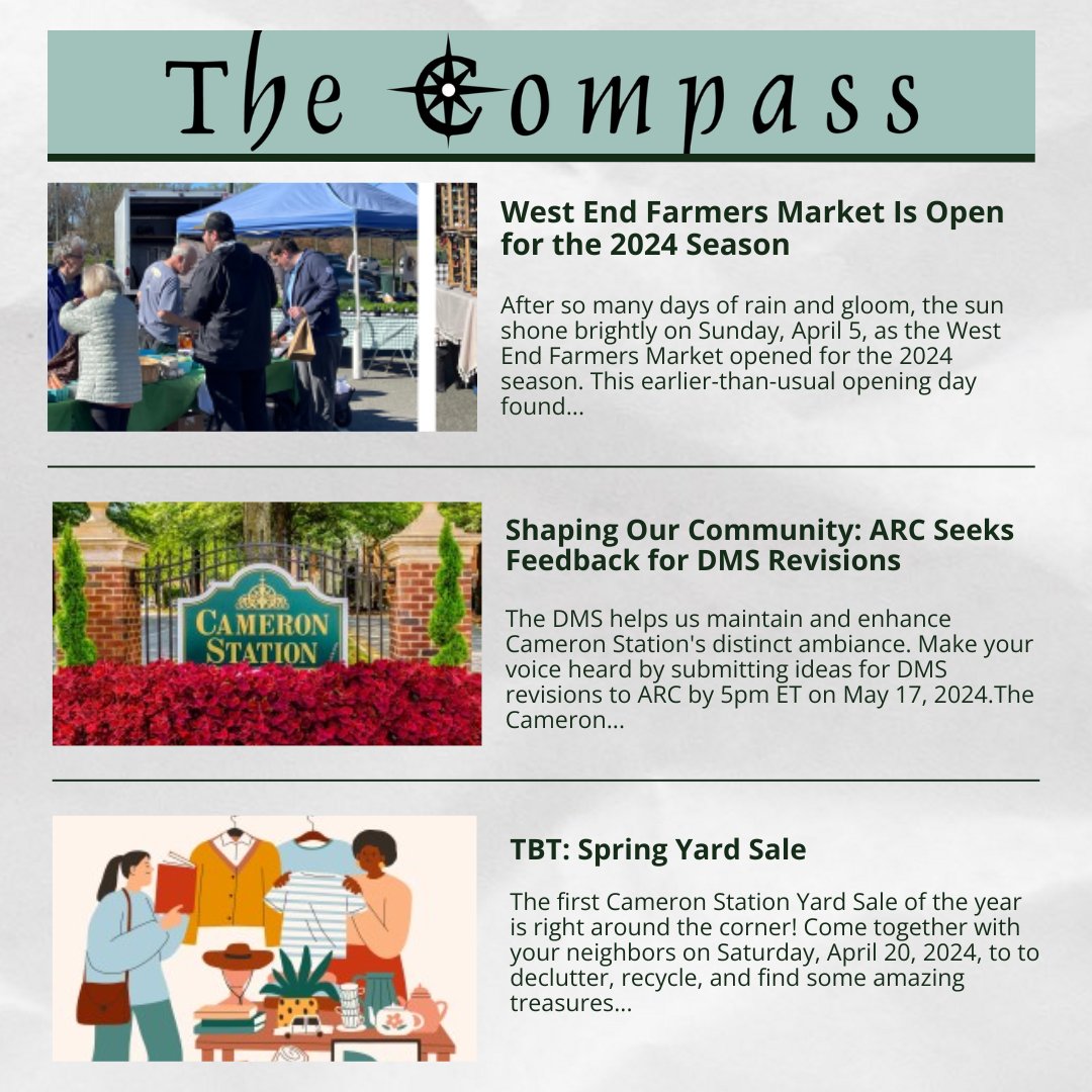 Cameron Station Community tweet media