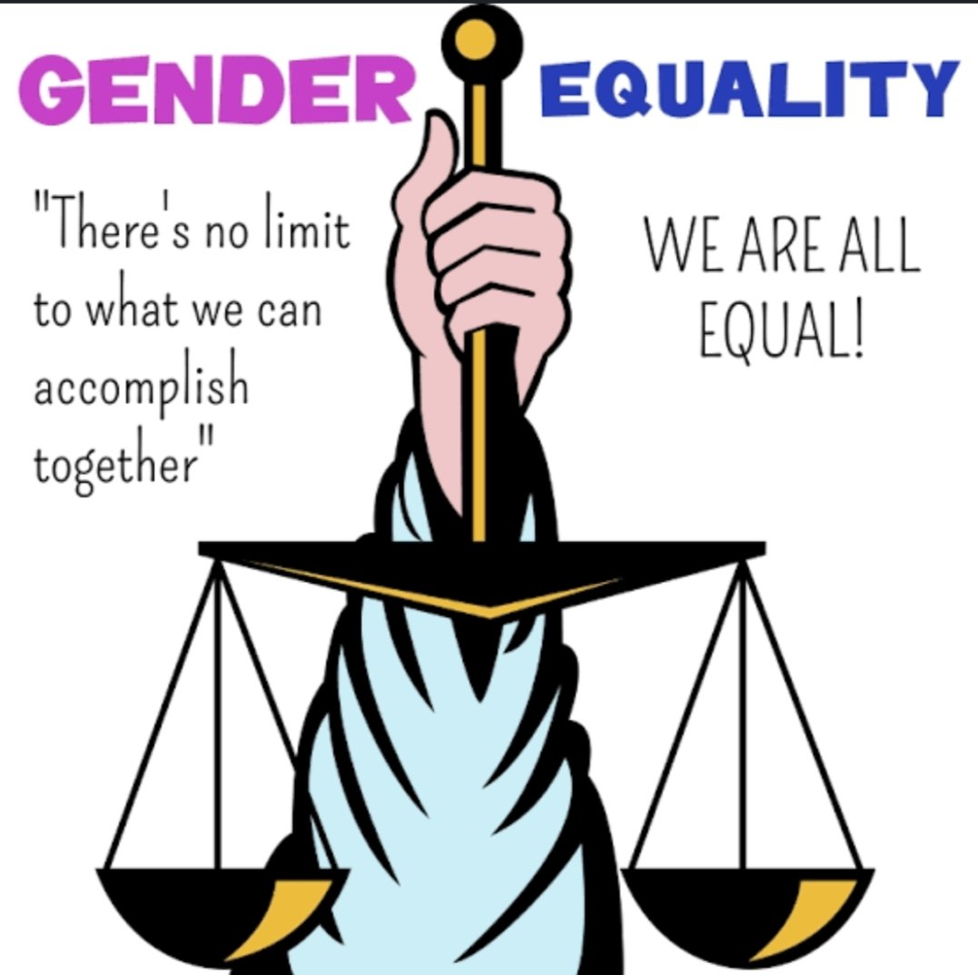 We all are equal🤝
#GenderEquality
#RiseUp4Peace
#RiseUp4GenderEquality
<a href="/pkdhillon08/">ParamjeetKaurDhillon</a>
<a href="/KnpsIndia/">KNPS Phagwara India</a>
<a href="/SanjuSharma001/">Sanju Sharma</a>
