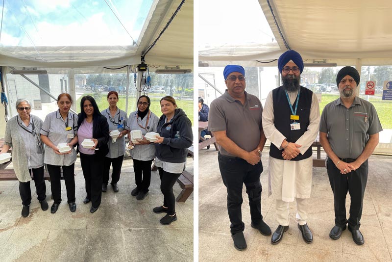 Staff and patients joined in colourful celebrations to mark Vaisakhi at Walsall Manor and New Cross Hospitals. The event, which celebrates the birth of Sikhism in 1699, was observed at both sites this week. Read more on our website.