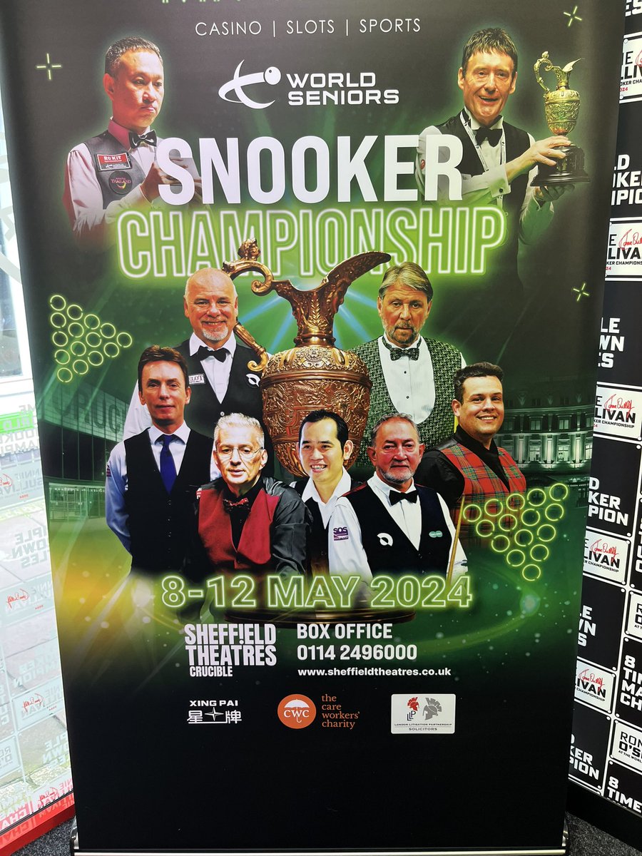 Great to see the @OfficialROSshop supporting the @WorldSeniors event which follows on from the main championships