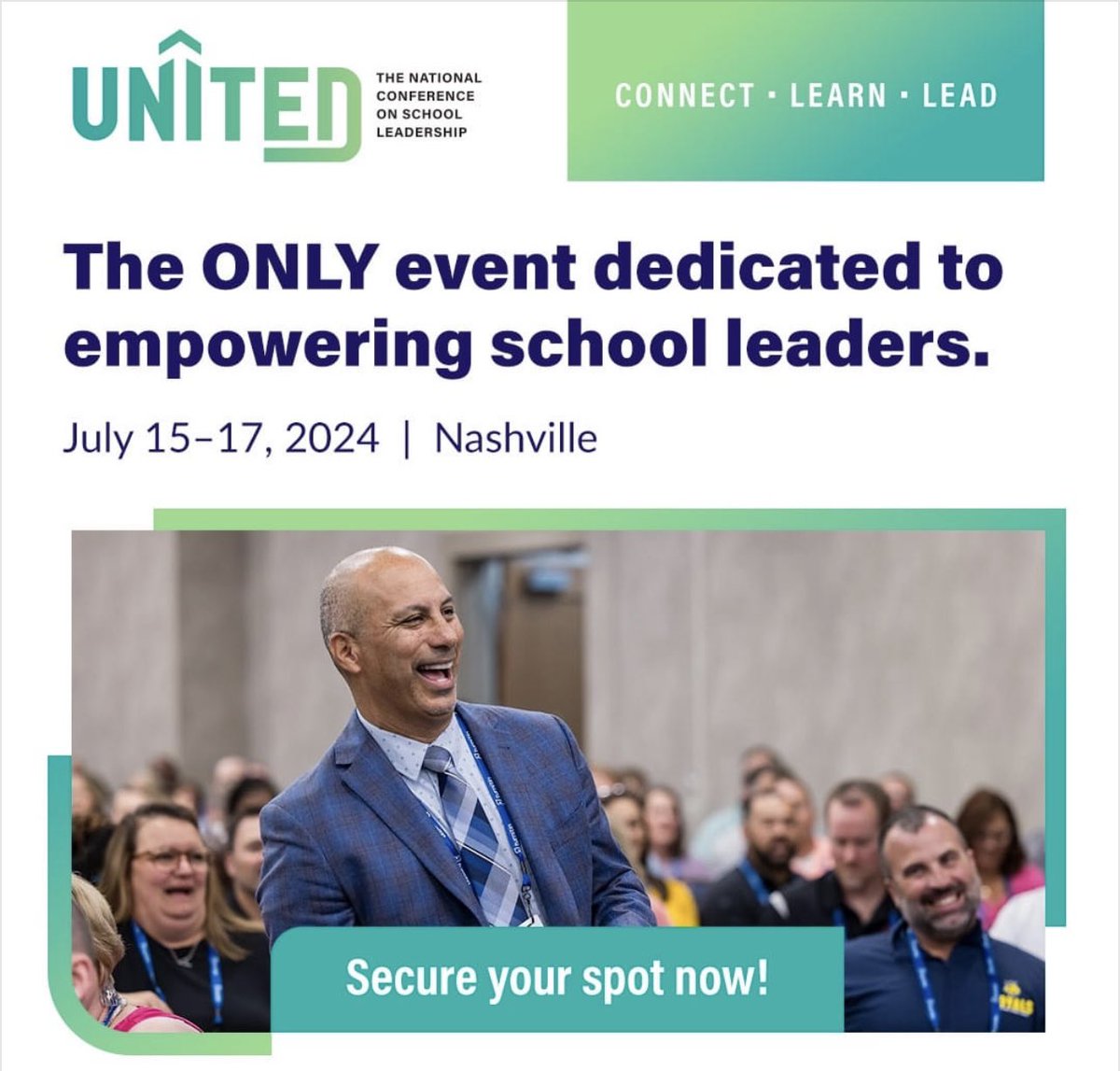 Join more than 3,000+ of the brightest school leaders to exchange insights and learn from colleagues who understand your challenges. Gain valuable takeaways and tactics on what's working (and what's not) to impact and inform your own school's strategy. @NASSP @casas_jimmy