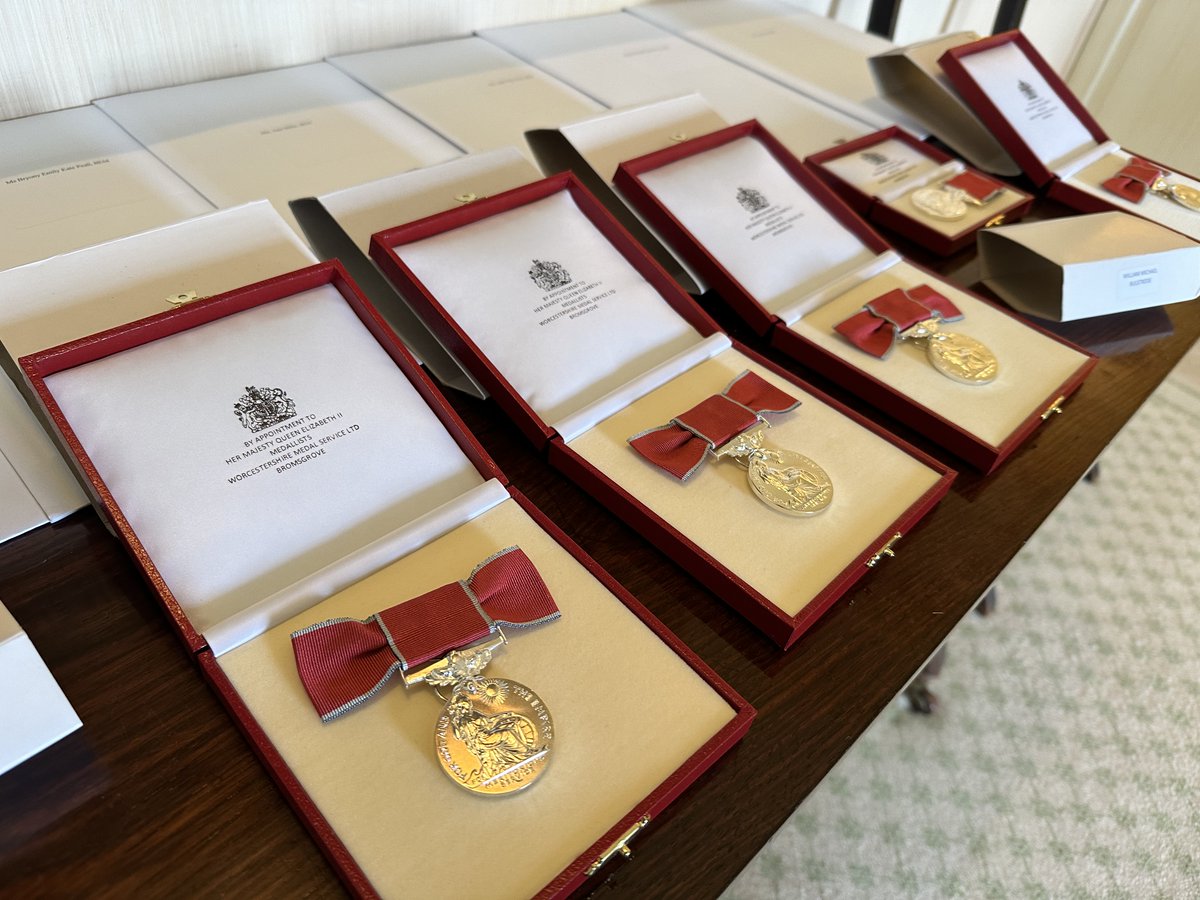 Today The Lord-Lieutenant was pleased to present Suffolk residents with their British Empire Medals, awarded in the King's New Year's Honours list. The investiture took place at Euston, as was attended by recipients' families, friends and other dignitaries. #BEM #Suffolk