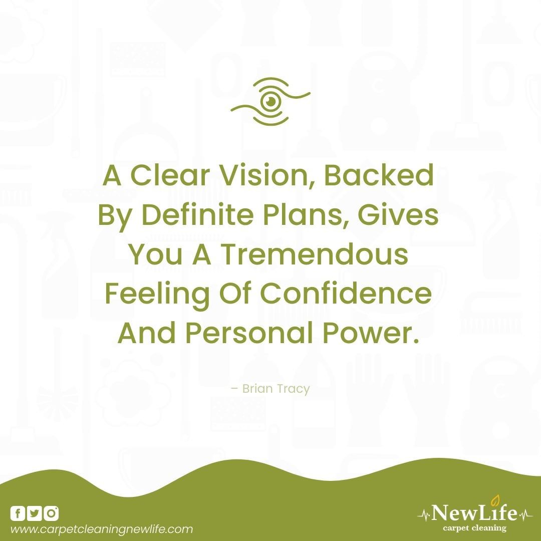 A crystal-clear vision, coupled with concrete plans, ignites a sense of confidence and personal empowerment within you. 🌟 #ClearVision #PersonalEmpowerment #GoalSetting . Get a Free Estimate - carpetcleaningnewlife.com  Call Now - 1 (415) 941-8921