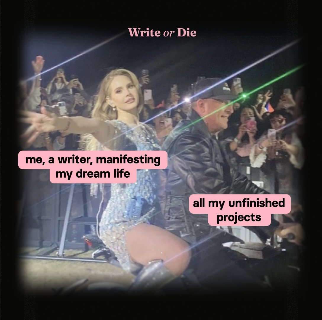 Oh, I actually have to write?