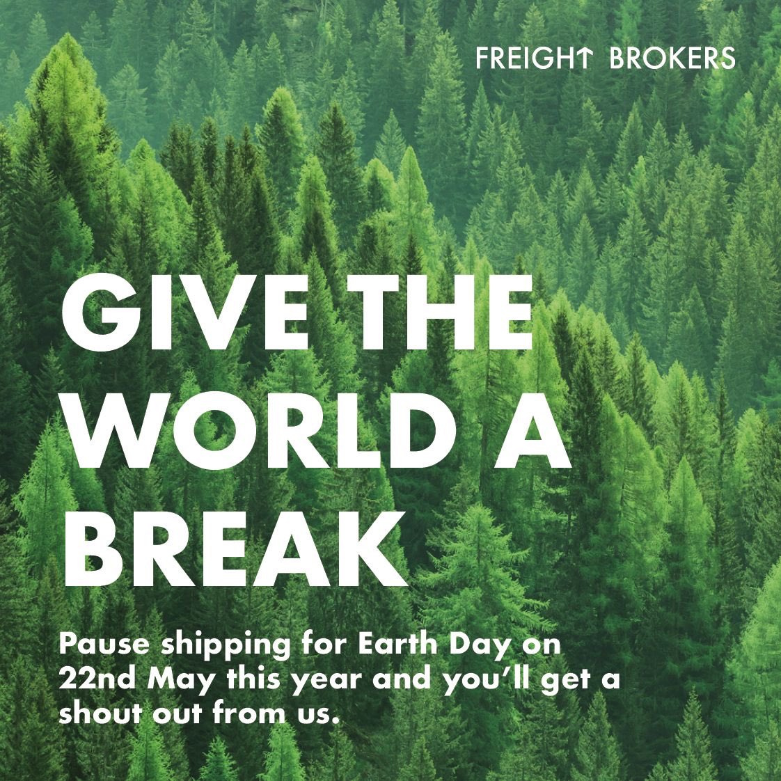 FreightBrokerss's tweet photo. Earth Day is approaching fast, and we're gearing up to spotlight the brands making a difference. Stay tuned for updates on who's stepping up to give our planet a much-needed break 🌍 

#EarthDay #SustainableShipping https://t.co/fgWW0l4nFA