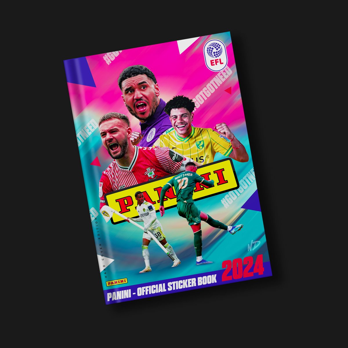 Had fun making this one, if Panini made a sticker book for the EFL.

#EFL #TradingCards #sportsdesign