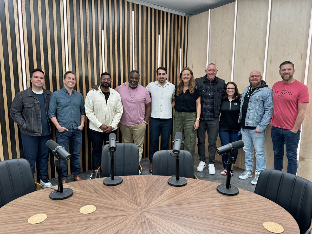 drmedders's tweet photo. Great couple of days recording for the @NewChurches podcast. Coming soon, y’all. 

🎙️: @TrevinWax, @Muddamalle, @jenoshman, @Adam_Muhtaseb, @tonymerida, @vancepitman, @noaholdham, @pastordeelowg and more. https://t.co/nEOwv0mt1Y