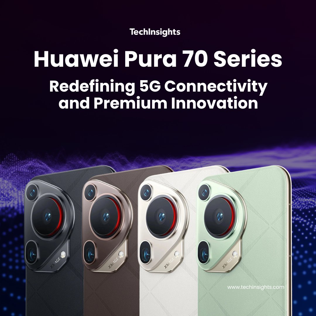 📱 Exciting news from Huawei! Introducing the Pura 70 Series - the latest innovation in smartphone technology. With Kirin 5G chipsets and revolutionary camera features, the Pura 70 lineup is set to redefine excellence in the smartphone market. Get ready to experience the future…