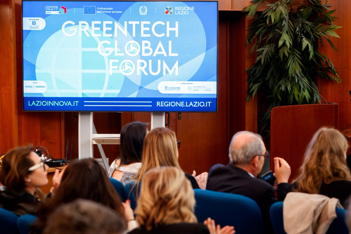 ‼️ Presentata l’edizione 2024 del “Greentech Global Forum”
➡️Appuntamento il 16-17 settembre a Roma per sviluppare progetti tra grandi attori internazionali e imprese locali e favorire l'innovazione e il trasferimento tecnologico tra PMI e grandi aziende👇
lazioinnova.it/news/la-region…