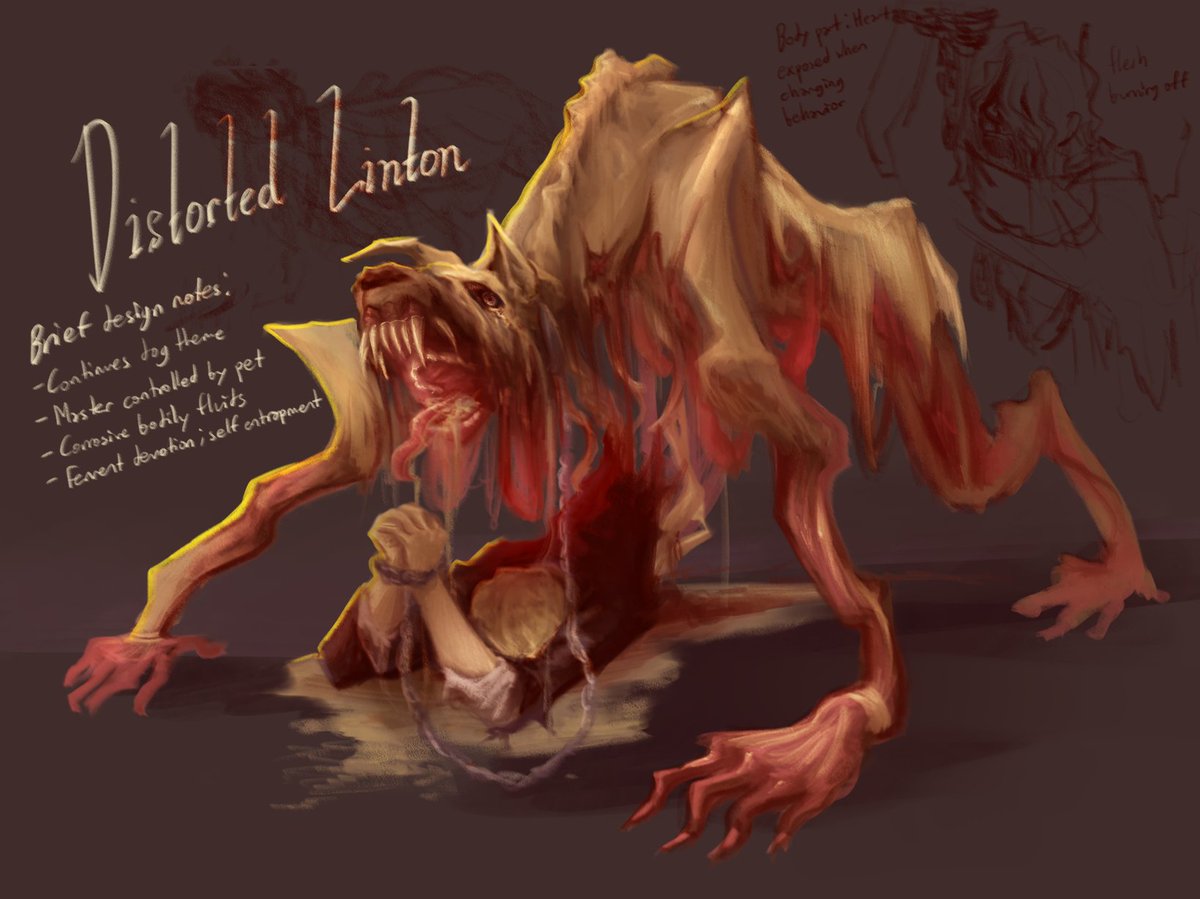 tfh_arts's tweet image. Distorted Linton fanmade concept 🫀💔
#Limbus_Company #LimbusCompany