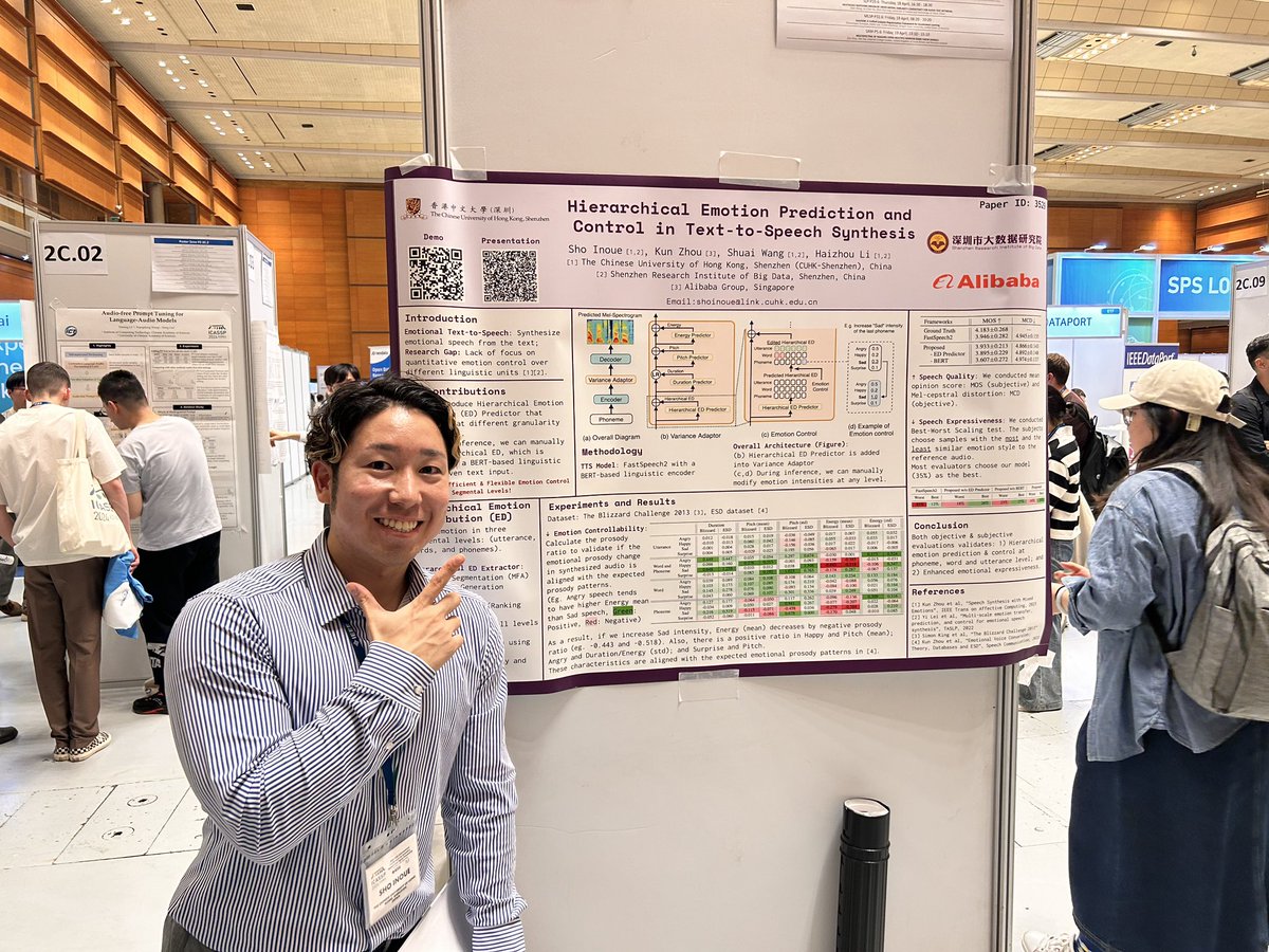 I presented our work in #ICASSP2024 in Korea. I really enjoyed my first onsite conference. It was pleasure to meet wonderful researchers! This is the link to our paper. Feel free to send me messages! ieeexplore.ieee.org/document/10445…