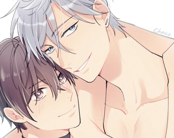 #失恋オメガは愛されたい のボイコミ最終話ご視聴いただきありがとうございました!演じていただいた声優の皆様、制作に携わって下さった関係者様、配信を一緒に見て下さった皆様最後まで本当にありがとうございました!コメントがいつも面白かったですw(イラスト使いまわしですみません…) 