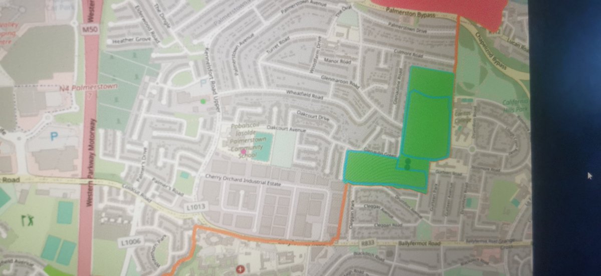Morganised2's tweet photo. @dccscarea @EPAIreland stream in glenaulin park Dublin 20 contaminated today, white luminescent from source all way down. Concerning for dog walkers and natural wildlife in the area, reported but agent was not sure it it belong to SDCC, it does please help! https://t.co/QXjJ2Bwnrj