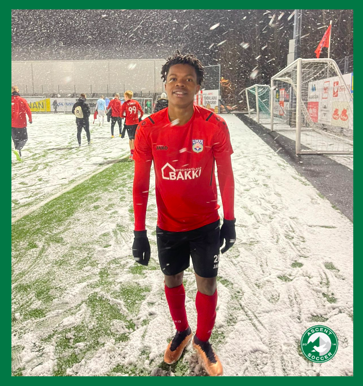 Built for Iceland 🇮🇸

Precious Kapunda (19) had ‘snow’ problem on Monday in a thrilling 4-3 victory for @umfafturelding U19s as he earned himself ‘man of the match’ honors 💫

#risetothetop