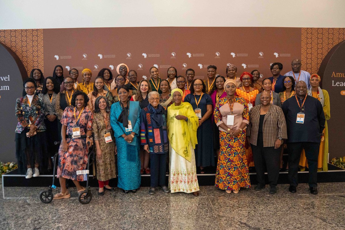 It’s a privilege to spend two days with #AmujaeLeaders at the @EJSCenter’s Amujae High-Level Leadership Forum in #Kigali, Rwanda. The energy and the potential for positive change on the African continent are palpable in a room filled with exceptional women leaders. I extend my…