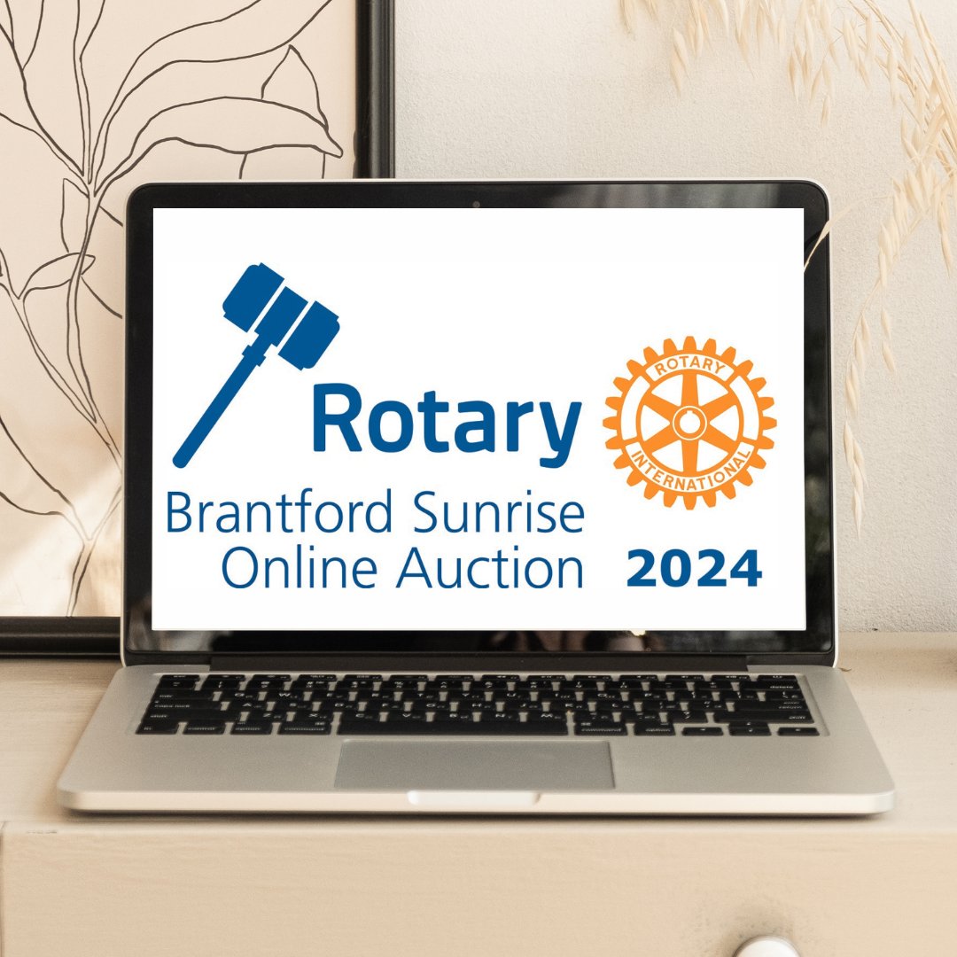 The Rotary Club of Brantford Sunrise online auction is now on! Proceeds benefit pediatrics at the @bchsys Auction runs until this Sunday April 28 at 8 pm. Visit the auction site now and get bidding! event.auctria.com/5412950e-1d6a-…