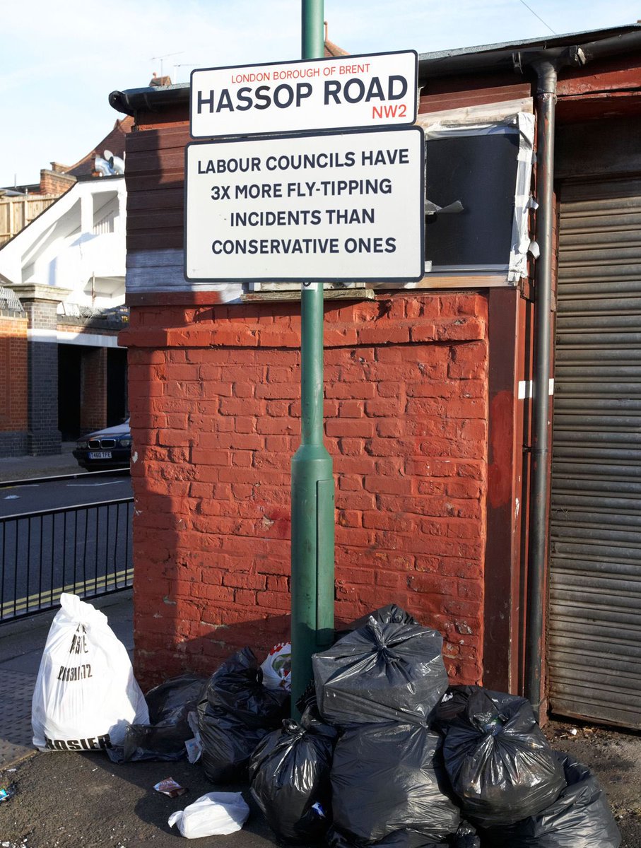 🥀 Labour-run councils are three times more likely to see dumped rubbish on the streets than those run by the Conservatives. 🌳 Conservative councils are keeping our environment clean by using extra powers from this Government to crack down on offenders.