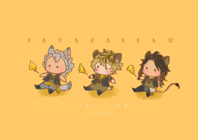 サバナクローのチイコイイノチ #twstファンアート #ツイステファンアート