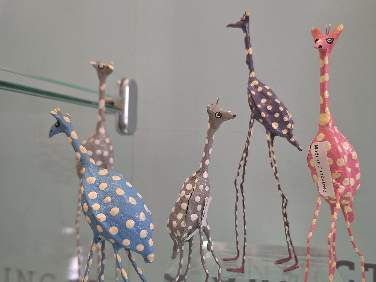 Check out these fun seedpod figures on sale in our gift shop! We’re loving everything giraffe related at the moment, thanks to the Standing Tall trail of giraffe sculptures around Cambridge.
#MuseumShopSaturday

Find out more about the trail here: break-charity.org/cambridge-stan…