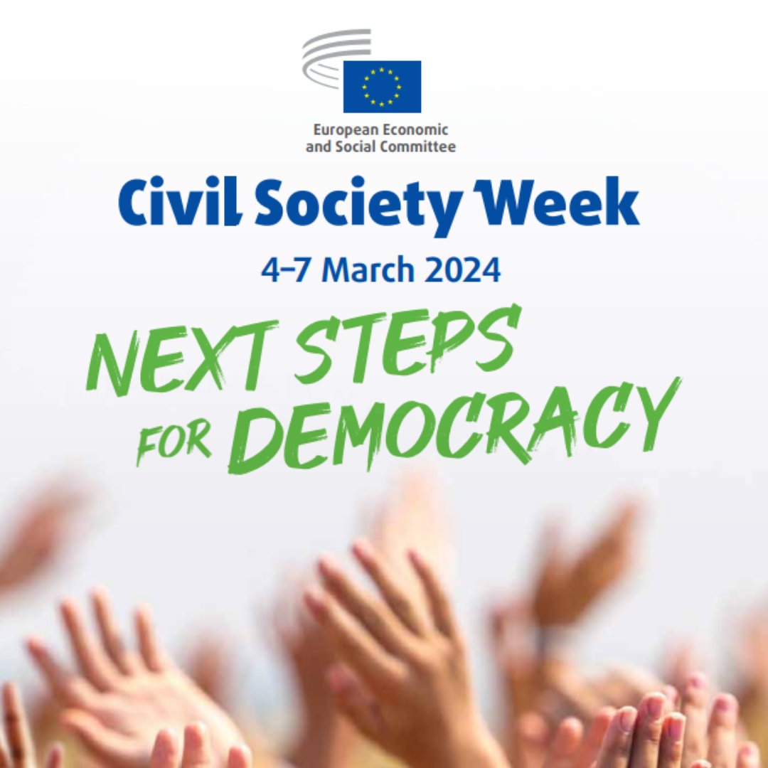 During #CivSocWeek in March, #EUCivilSociety came up with strong proposals to bolster #democracy and enhance its #resilience. Check them out and explore the recordings, photos and press releases👉europa.eu/!dxNtF9